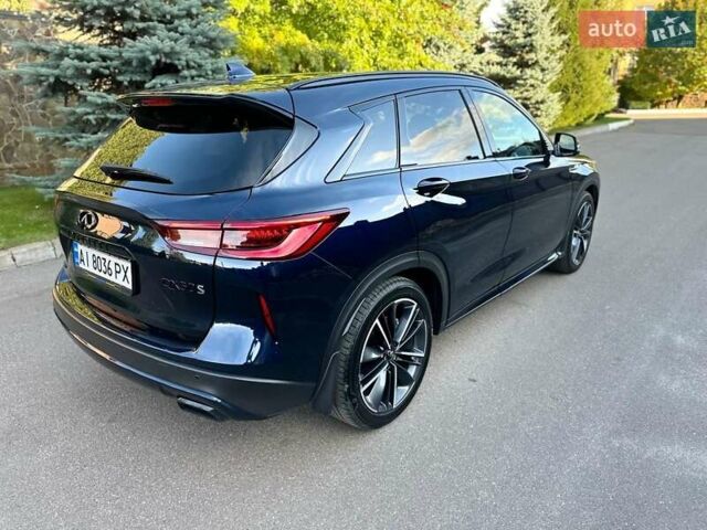 Синий Инфинити QX50, объемом двигателя 2 л и пробегом 19 тыс. км за 49000 $, фото 6 на Automoto.ua