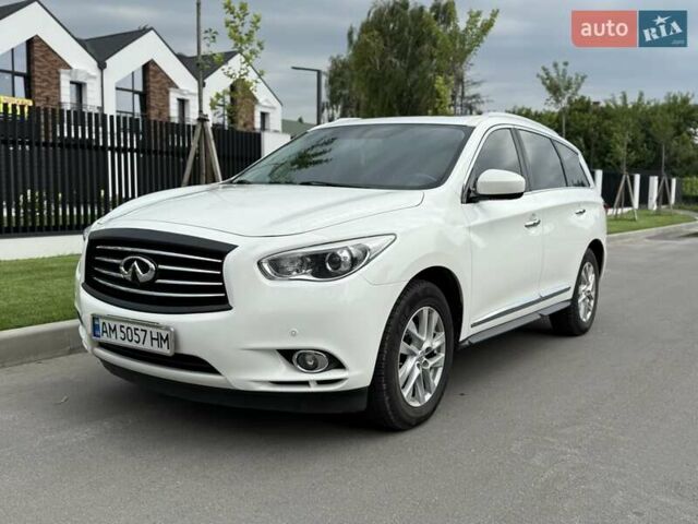 Білий Інфініті QX60, об'ємом двигуна 3.5 л та пробігом 260 тис. км за 13100 $, фото 2 на Automoto.ua