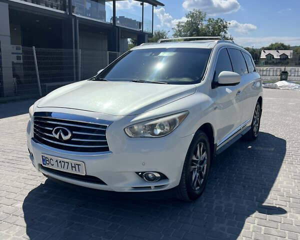 Белый Инфинити QX60, объемом двигателя 2.49 л и пробегом 240 тыс. км за 15000 $, фото 1 на Automoto.ua