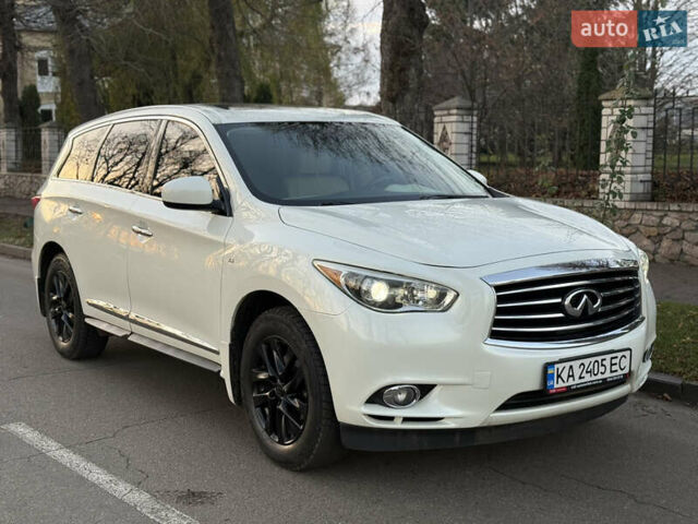 Белый Инфинити QX60, объемом двигателя 3.5 л и пробегом 153 тыс. км за 12999 $, фото 4 на Automoto.ua