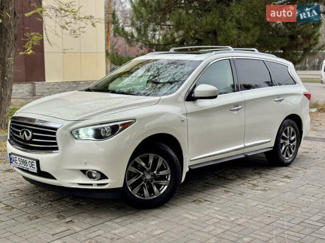 Белый Инфинити QX60, объемом двигателя 3.5 л и пробегом 190 тыс. км за 15700 $, фото 3 на Automoto.ua