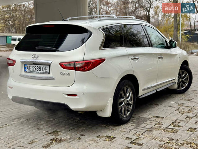Белый Инфинити QX60, объемом двигателя 3.5 л и пробегом 190 тыс. км за 15700 $, фото 6 на Automoto.ua