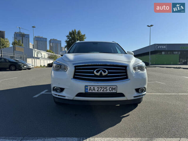 Белый Инфинити QX60, объемом двигателя 3.5 л и пробегом 153 тыс. км за 16500 $, фото 1 на Automoto.ua