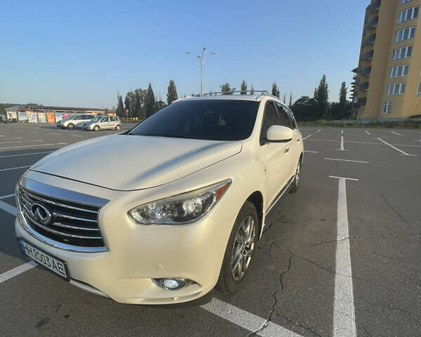 Білий Інфініті QX60, об'ємом двигуна 3.5 л та пробігом 96 тис. км за 13800 $, фото 1 на Automoto.ua
