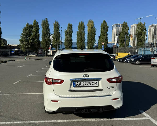 Белый Инфинити QX60, объемом двигателя 3.5 л и пробегом 153 тыс. км за 16500 $, фото 4 на Automoto.ua