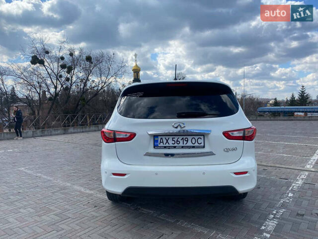 Белый Инфинити QX60, объемом двигателя 3.5 л и пробегом 186 тыс. км за 16700 $, фото 4 на Automoto.ua
