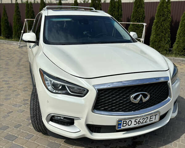 Белый Инфинити QX60, объемом двигателя 3.5 л и пробегом 99 тыс. км за 20500 $, фото 1 на Automoto.ua