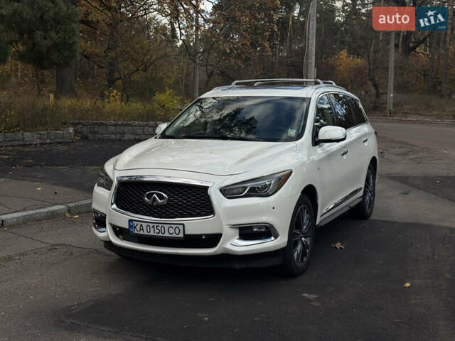 Белый Инфинити QX60, объемом двигателя 3.5 л и пробегом 135 тыс. км за 15500 $, фото 1 на Automoto.ua