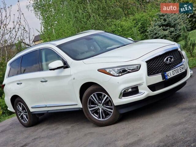 Белый Инфинити QX60, объемом двигателя 3.5 л и пробегом 107 тыс. км за 21700 $, фото 1 на Automoto.ua