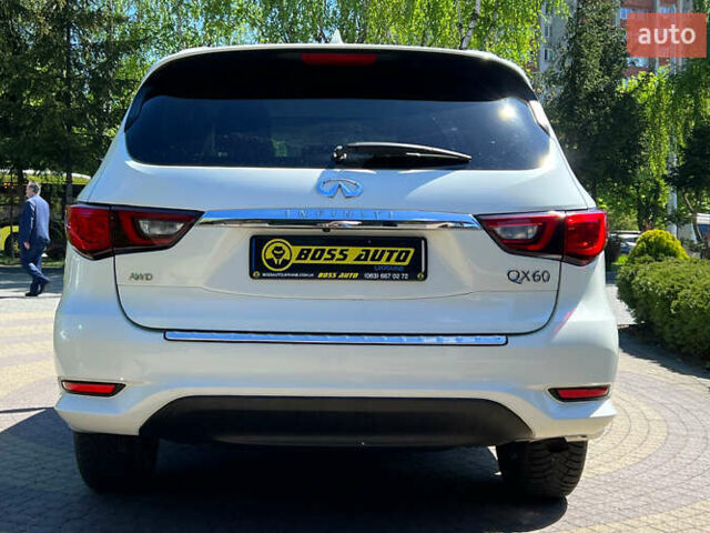 Белый Инфинити QX60, объемом двигателя 3.5 л и пробегом 123 тыс. км за 26800 $, фото 5 на Automoto.ua