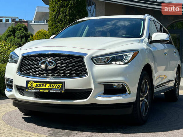 Белый Инфинити QX60, объемом двигателя 3.5 л и пробегом 123 тыс. км за 26800 $, фото 2 на Automoto.ua