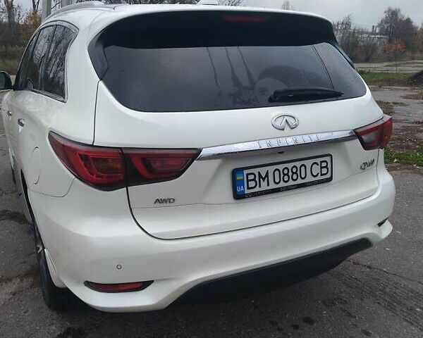 Белый Инфинити QX60, объемом двигателя 2.49 л и пробегом 86 тыс. км за 28000 $, фото 1 на Automoto.ua