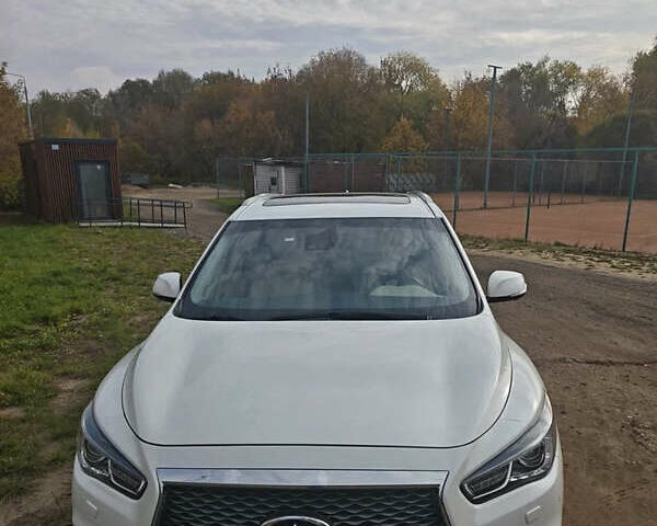 Белый Инфинити QX60, объемом двигателя 3.5 л и пробегом 91 тыс. км за 22000 $, фото 1 на Automoto.ua