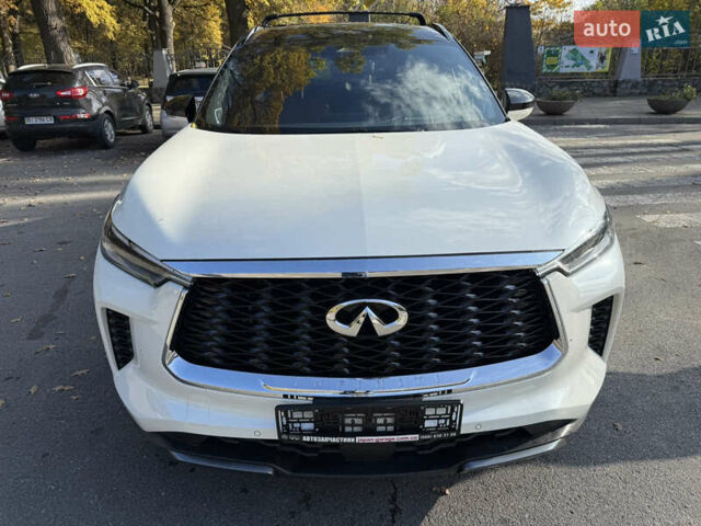 Белый Инфинити QX60, объемом двигателя 3.5 л и пробегом 53 тыс. км за 39000 $, фото 1 на Automoto.ua