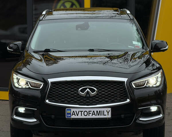 Черный Инфинити QX60, объемом двигателя 3.5 л и пробегом 176 тыс. км за 15500 $, фото 1 на Automoto.ua