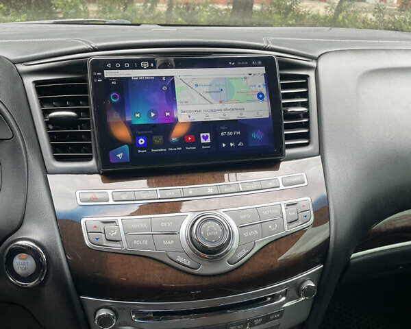 Черный Инфинити QX60, объемом двигателя 3.5 л и пробегом 195 тыс. км за 19000 $, фото 14 на Automoto.ua