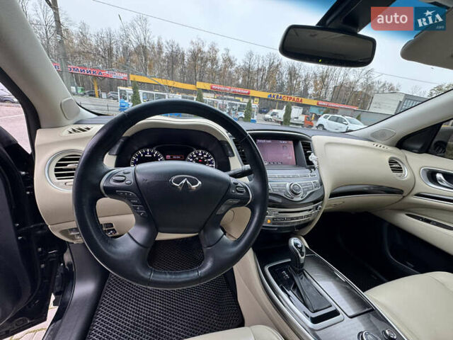 Черный Инфинити QX60, объемом двигателя 3.5 л и пробегом 167 тыс. км за 17700 $, фото 56 на Automoto.ua