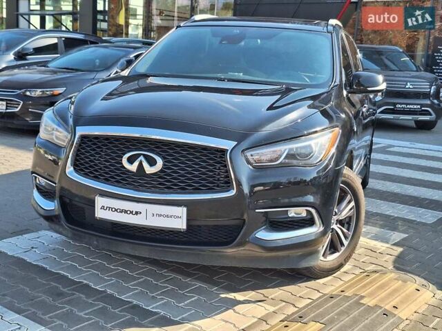 Чорний Інфініті QX60, об'ємом двигуна 3.5 л та пробігом 157 тис. км за 18799 $, фото 1 на Automoto.ua