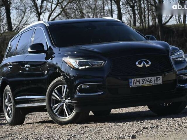 Черный Инфинити QX60, объемом двигателя 3.5 л и пробегом 76 тыс. км за 24500 $, фото 1 на Automoto.ua