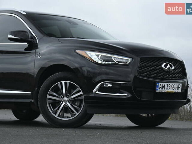 Чорний Інфініті QX60, об'ємом двигуна 3.5 л та пробігом 77 тис. км за 21999 $, фото 2 на Automoto.ua