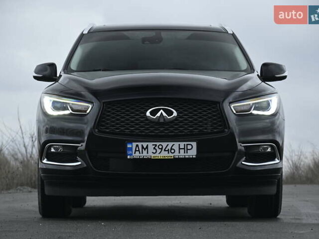 Чорний Інфініті QX60, об'ємом двигуна 3.5 л та пробігом 77 тис. км за 21999 $, фото 4 на Automoto.ua