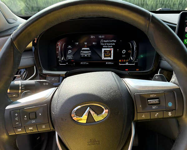 Чорний Інфініті QX60, об'ємом двигуна 3.5 л та пробігом 45 тис. км за 38800 $, фото 7 на Automoto.ua