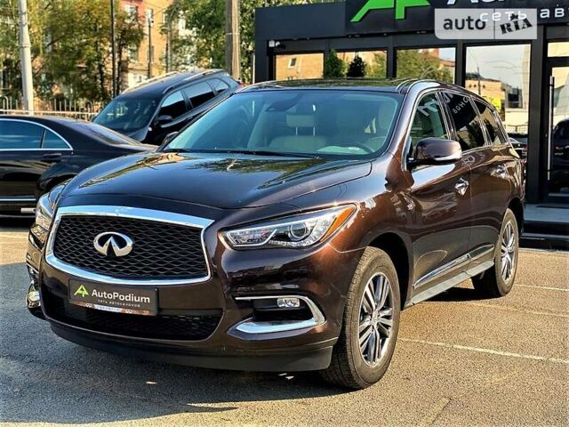 Коричневий Інфініті QX60, об'ємом двигуна 3.5 л та пробігом 40 тис. км за 27999 $, фото 2 на Automoto.ua