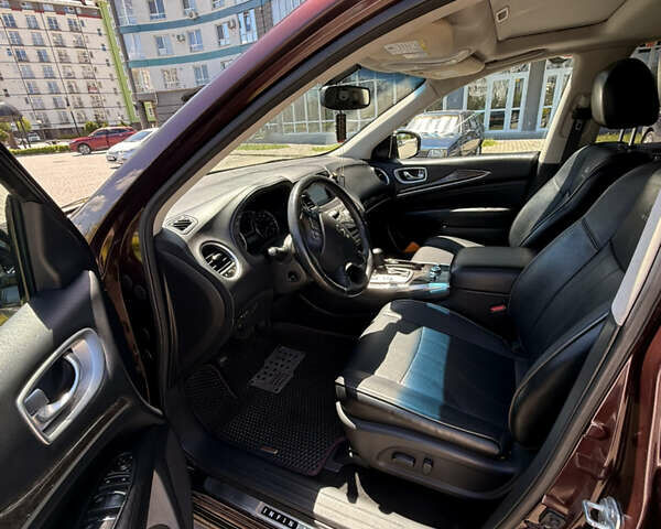 Красный Инфинити QX60, объемом двигателя 3.5 л и пробегом 55 тыс. км за 14900 $, фото 5 на Automoto.ua