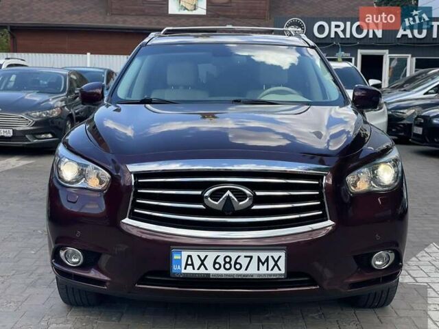 Красный Инфинити QX60, объемом двигателя 3.5 л и пробегом 85 тыс. км за 18800 $, фото 1 на Automoto.ua
