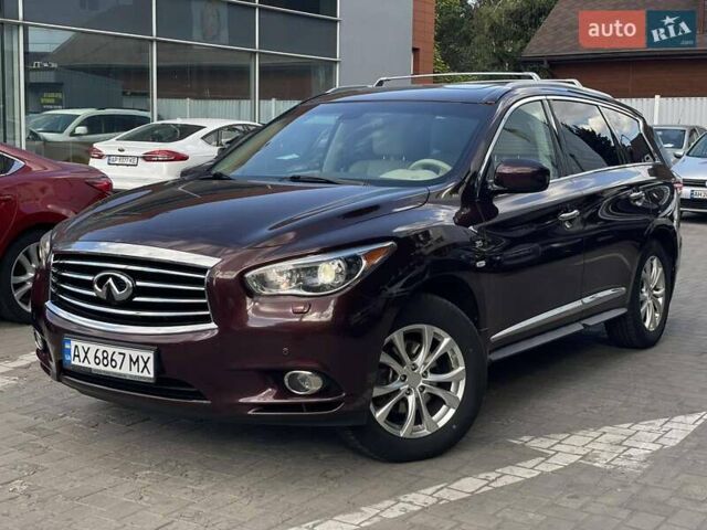 Красный Инфинити QX60, объемом двигателя 3.5 л и пробегом 85 тыс. км за 18800 $, фото 2 на Automoto.ua