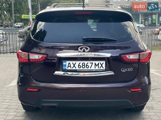 Красный Инфинити QX60, объемом двигателя 3.5 л и пробегом 85 тыс. км за 18800 $, фото 4 на Automoto.ua