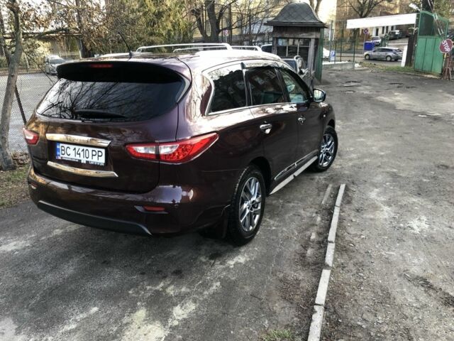 Красный Инфинити QX60, объемом двигателя 3.5 л и пробегом 177 тыс. км за 16500 $, фото 5 на Automoto.ua