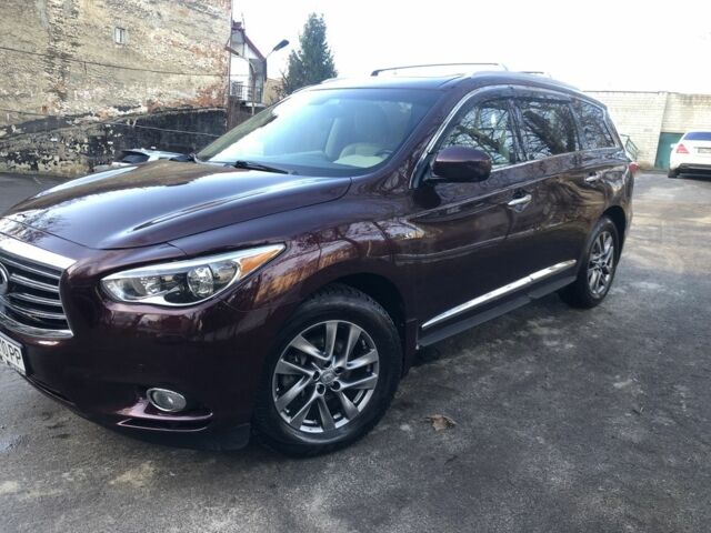 Красный Инфинити QX60, объемом двигателя 3.5 л и пробегом 177 тыс. км за 16500 $, фото 3 на Automoto.ua