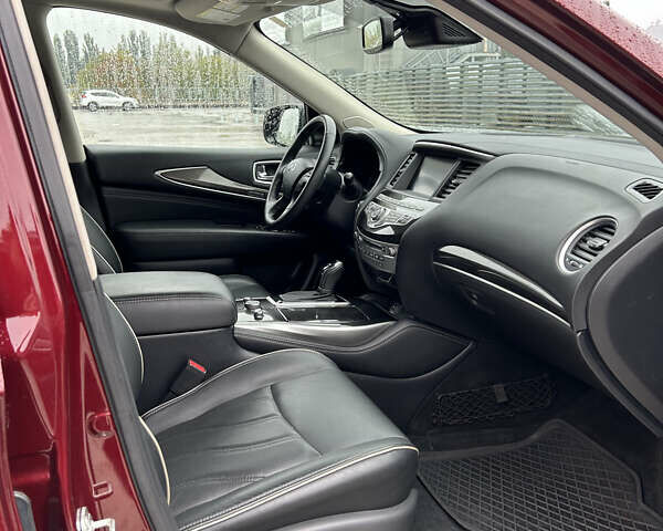 Червоний Інфініті QX60, об'ємом двигуна 3.5 л та пробігом 61 тис. км за 21990 $, фото 11 на Automoto.ua