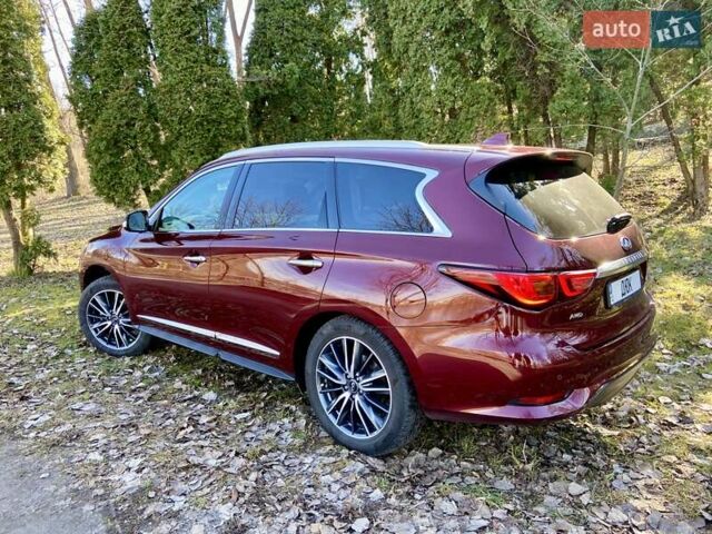 Червоний Інфініті QX60, об'ємом двигуна 2.49 л та пробігом 69 тис. км за 33900 $, фото 13 на Automoto.ua