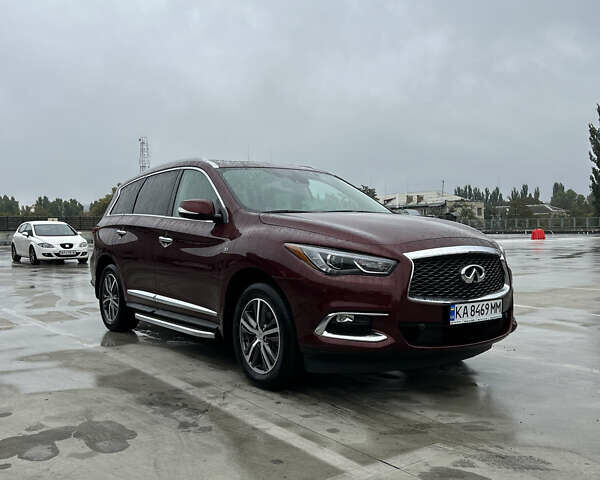 Червоний Інфініті QX60, об'ємом двигуна 3.5 л та пробігом 61 тис. км за 21990 $, фото 2 на Automoto.ua