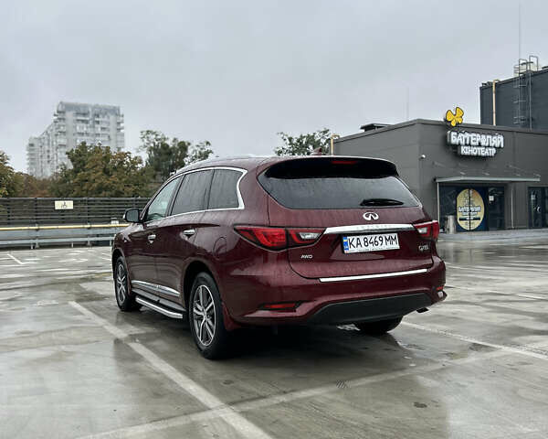 Червоний Інфініті QX60, об'ємом двигуна 3.5 л та пробігом 61 тис. км за 21990 $, фото 4 на Automoto.ua