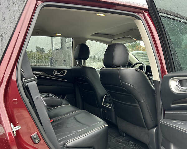 Червоний Інфініті QX60, об'ємом двигуна 3.5 л та пробігом 61 тис. км за 21990 $, фото 15 на Automoto.ua