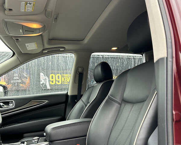 Червоний Інфініті QX60, об'ємом двигуна 3.5 л та пробігом 61 тис. км за 21990 $, фото 12 на Automoto.ua