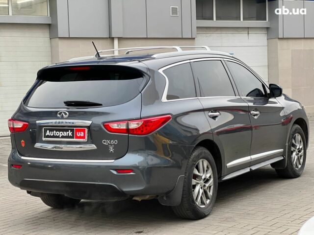 Серый Инфинити QX60, объемом двигателя 35 л и пробегом 150 тыс. км за 15390 $, фото 8 на Automoto.ua