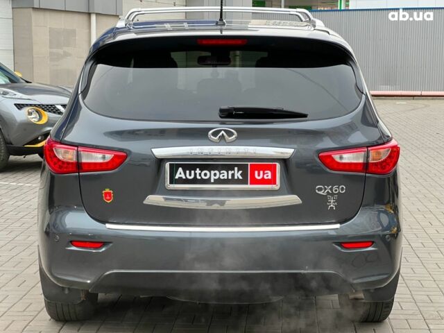 Серый Инфинити QX60, объемом двигателя 35 л и пробегом 150 тыс. км за 15390 $, фото 11 на Automoto.ua