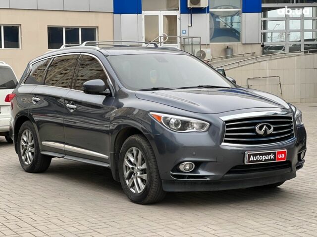 Серый Инфинити QX60, объемом двигателя 35 л и пробегом 150 тыс. км за 15390 $, фото 4 на Automoto.ua