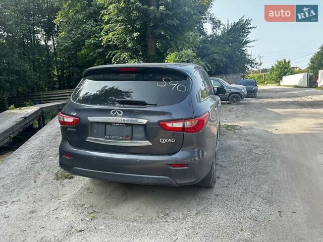 Серый Инфинити QX60, объемом двигателя 2.5 л и пробегом 240 тыс. км за 8800 $, фото 3 на Automoto.ua