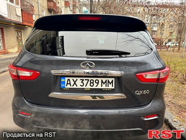 Серый Инфинити QX60, объемом двигателя 2.5 л и пробегом 205 тыс. км за 18500 $, фото 4 на Automoto.ua