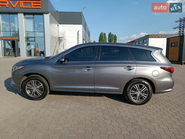 Серый Инфинити QX60, объемом двигателя 3.5 л и пробегом 162 тыс. км за 17250 $, фото 3 на Automoto.ua