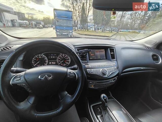 Серый Инфинити QX60, объемом двигателя 3.5 л и пробегом 165 тыс. км за 16900 $, фото 4 на Automoto.ua