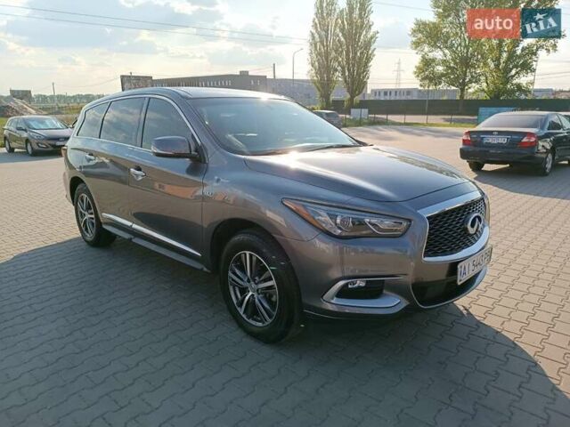 Серый Инфинити QX60, объемом двигателя 3.5 л и пробегом 162 тыс. км за 17250 $, фото 1 на Automoto.ua