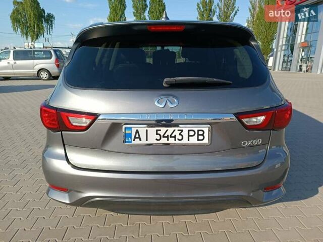 Серый Инфинити QX60, объемом двигателя 3.5 л и пробегом 162 тыс. км за 17250 $, фото 4 на Automoto.ua