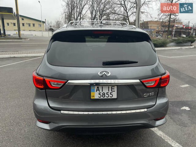 Серый Инфинити QX60, объемом двигателя 3.5 л и пробегом 123 тыс. км за 22500 $, фото 5 на Automoto.ua