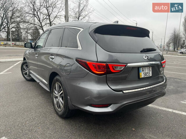 Серый Инфинити QX60, объемом двигателя 3.5 л и пробегом 123 тыс. км за 22500 $, фото 4 на Automoto.ua